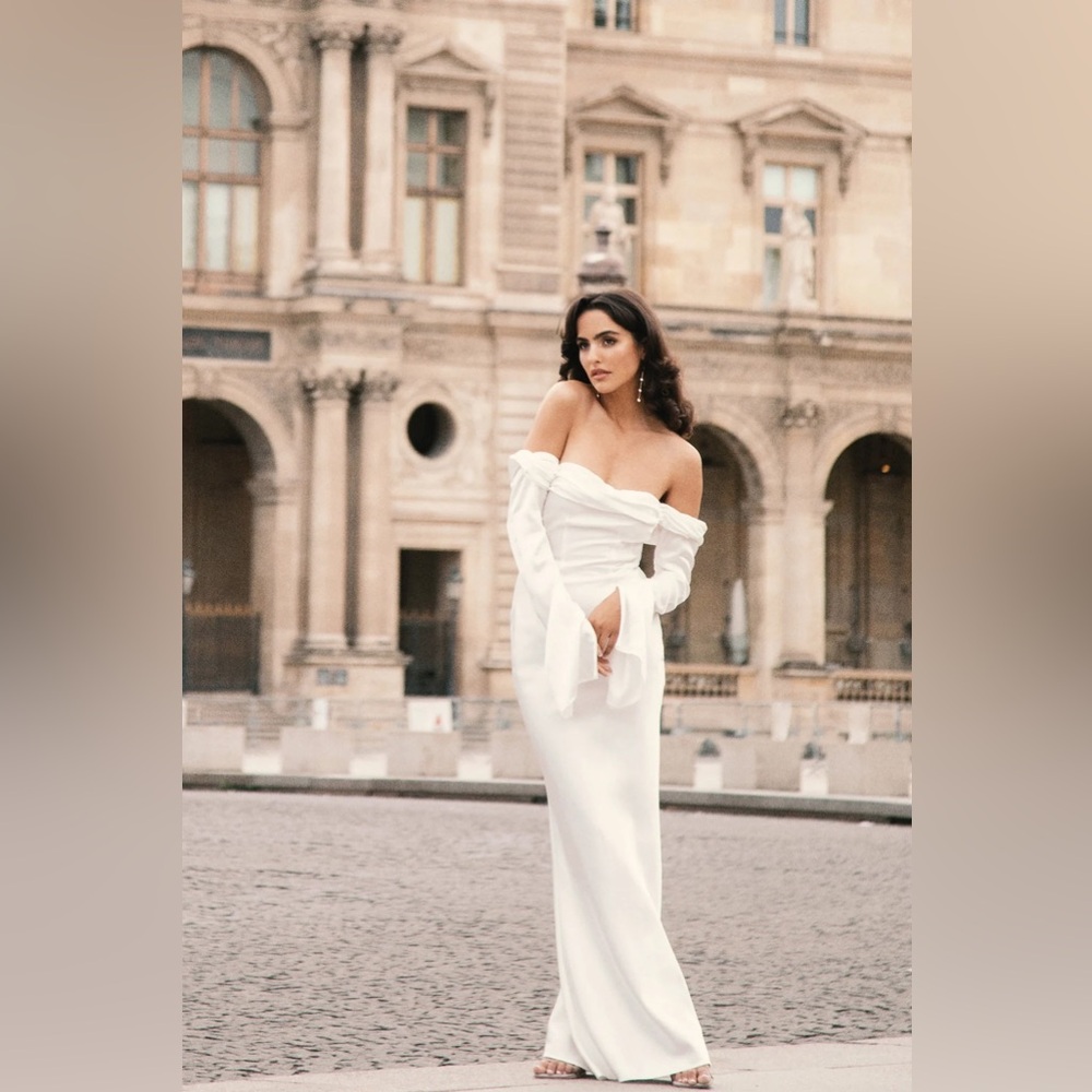 MESHKI White Dress Giselle XS